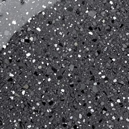 Graphite decorative flake blend